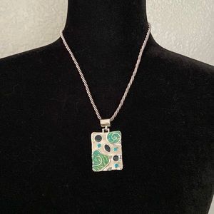 Abstract Art necklace